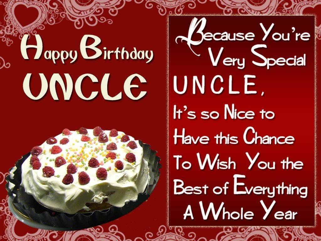 Because Youve Very Special Uncle Birthday Wishes Because Youve Very Special Uncle Birthday Wishes