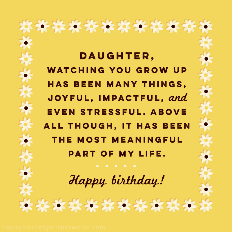 Daughter Watching You Grow Up Daughter Birthday Wishes Daughter Watching You Grow Up Daughter Birthday Wishes