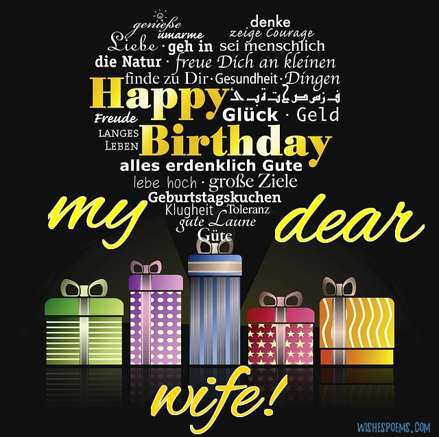 Happy Birthday My Dear Wife Wife Birthday Wishes Happy Birthday My Dear Wife Wife Birthday Wishes