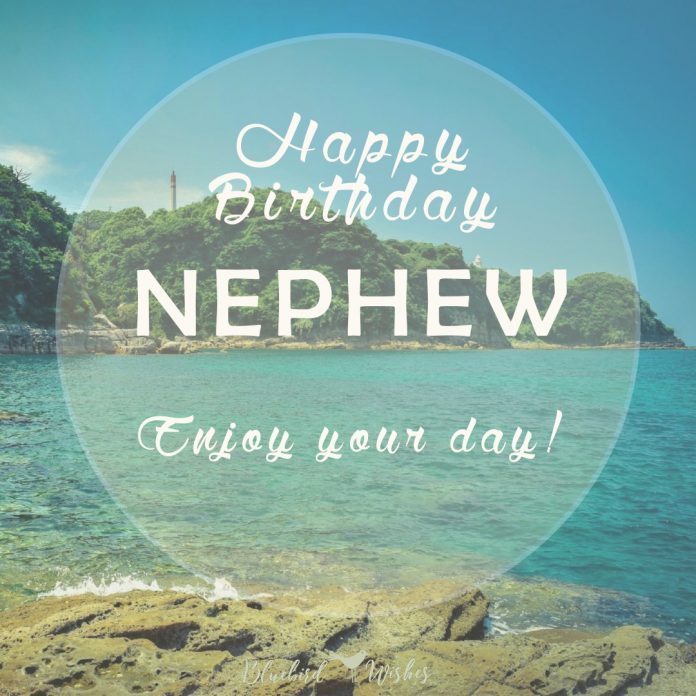 Happy Birthday Nephew Enjoy Nephew Birthday Wishes Happy Birthday Nephew Enjoy Nephew Birthday Wishes