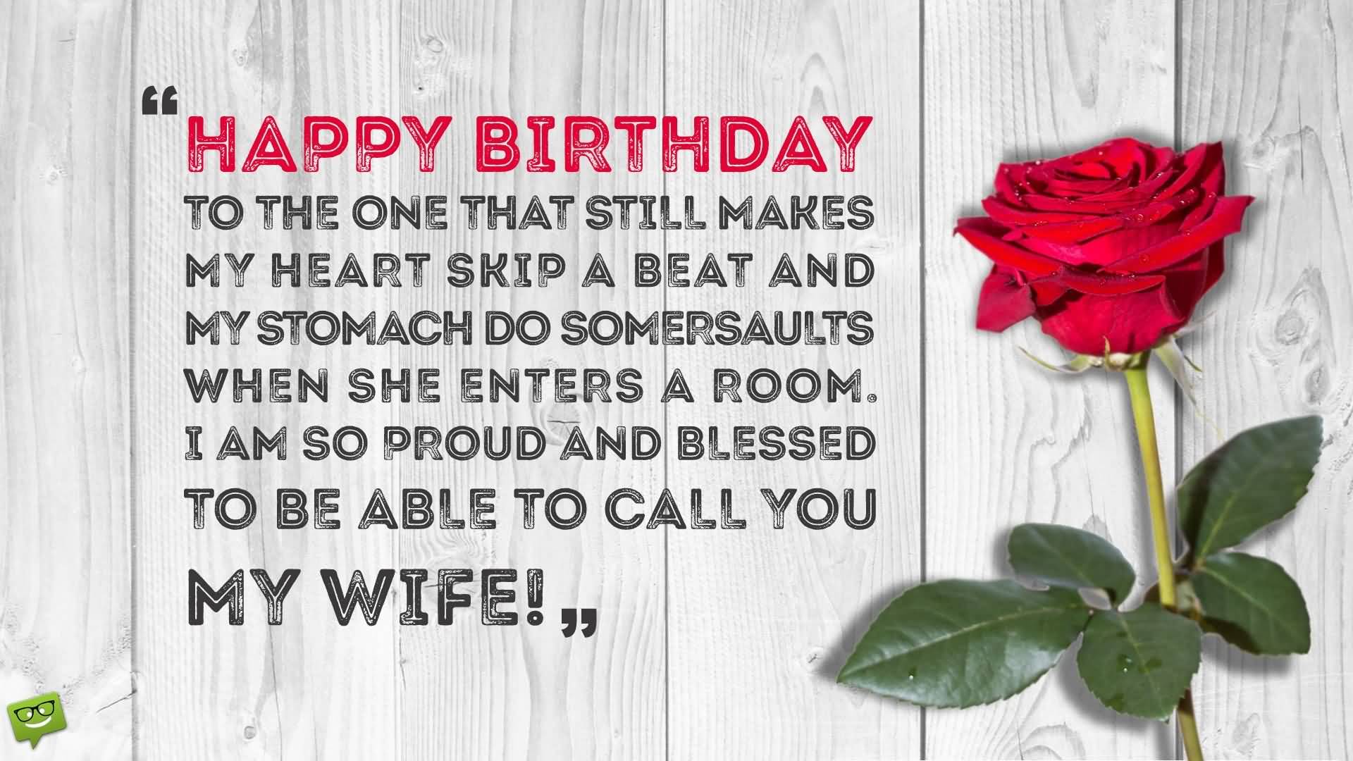 Happy Birthday To The One Wife Birthday Wishes Happy Birthday To The One Wife Birthday Wishes