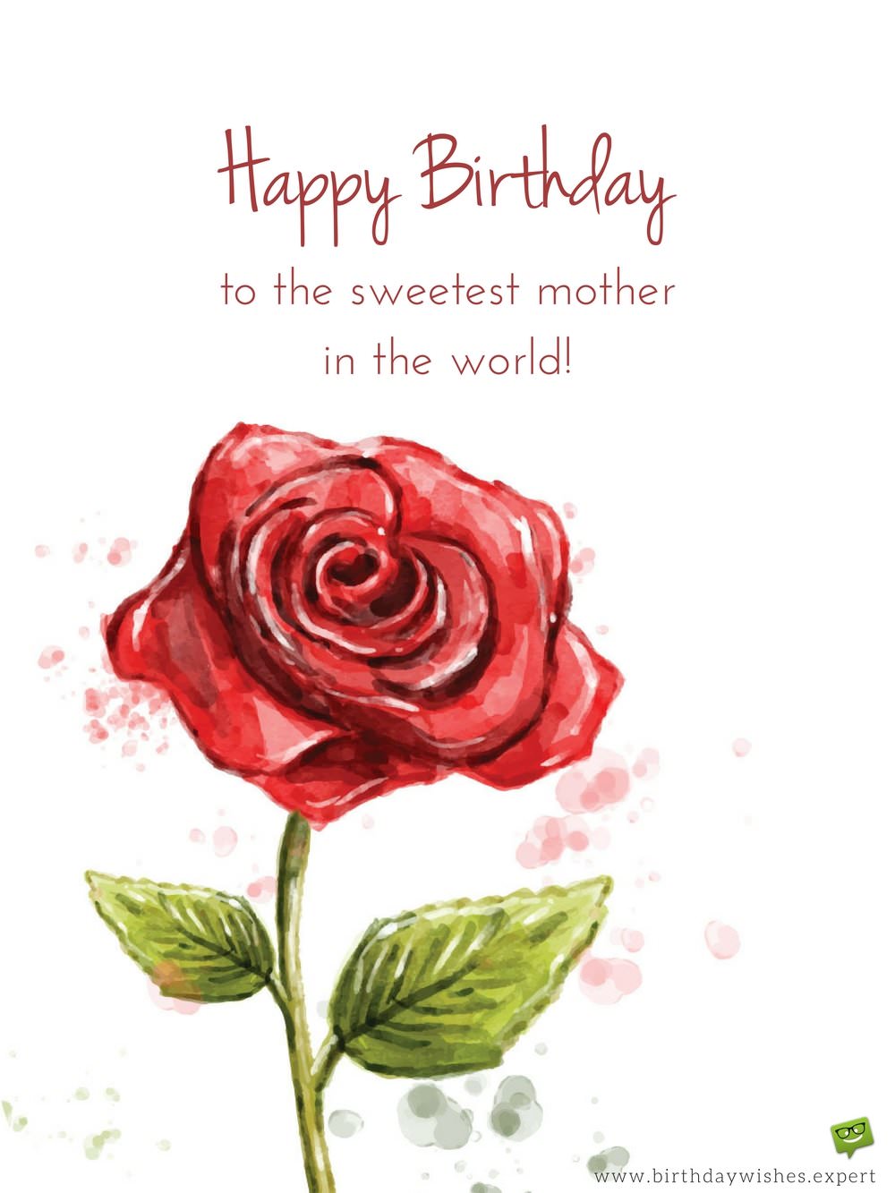 Happy Birthday To The Sweetest Mother Birthday Wishes Happy Birthday To The Sweetest Mother Birthday Wishes