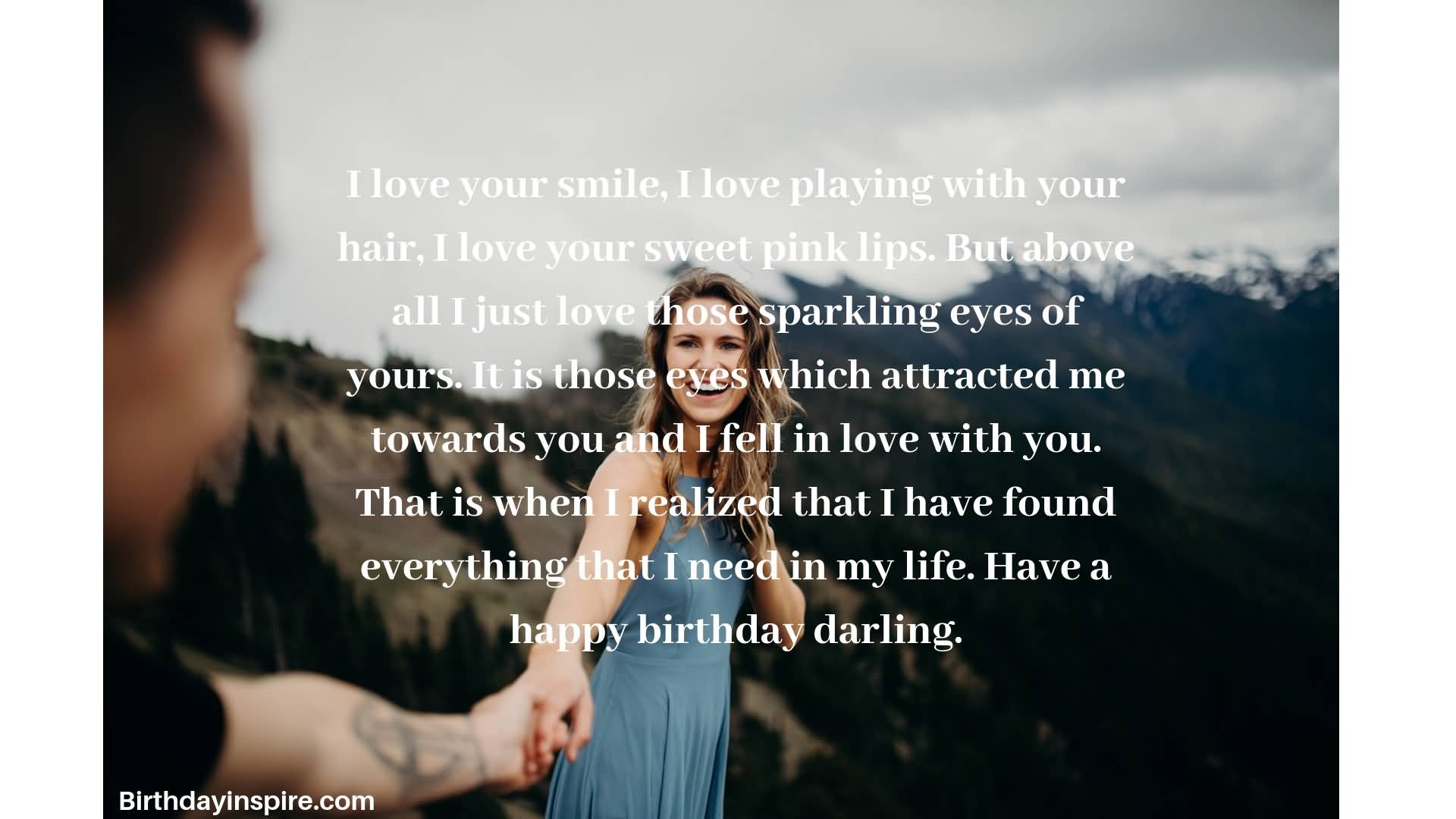 I Love Your Smile Wife Birthday Wishes I Love Your Smile Wife Birthday Wishes