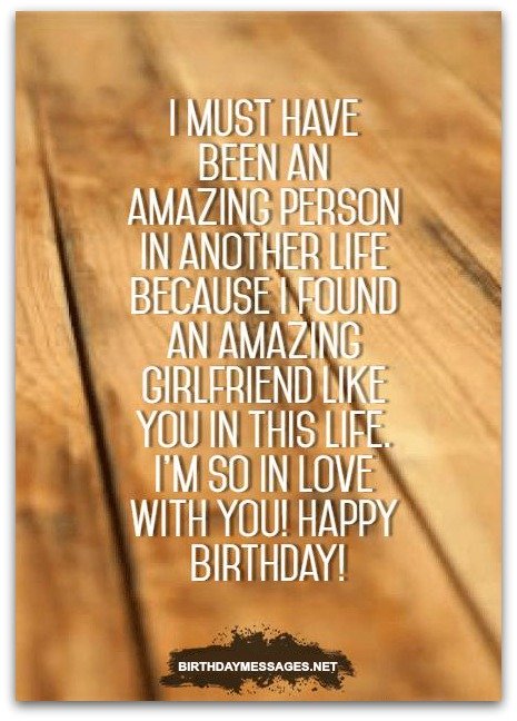 I Must Have Been An Girlfriend Birthday Wishes I Must Have Been An Girlfriend Birthday Wishes