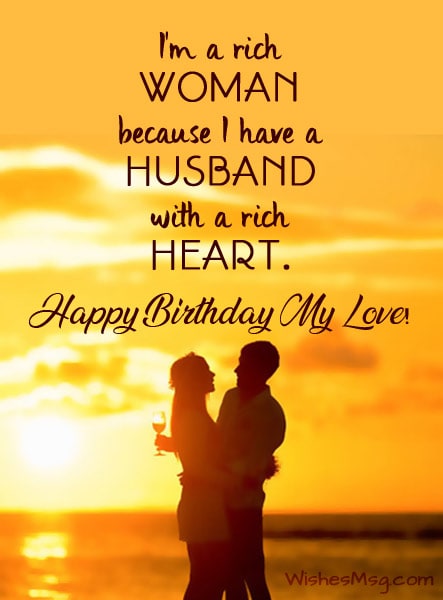 Im A Rich Woman Husband Birthday Wishes Im A Rich Woman Husband Birthday Wishes