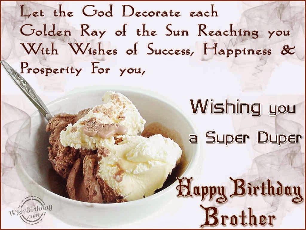 Let The God Decorate Each Brother Birthday Wishes Let The God Decorate Each Brother Birthday Wishes