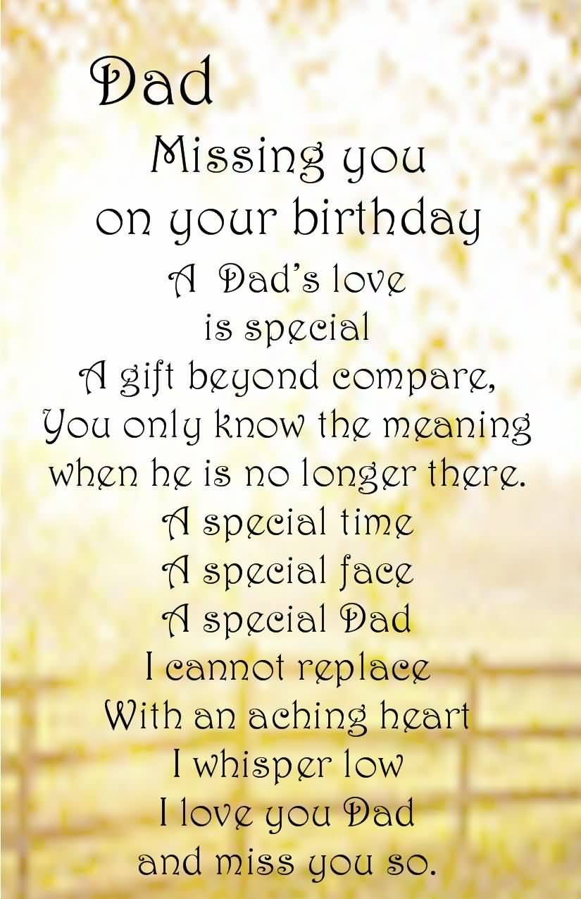 Missing You On Your Birthday Father Birthday Wishes Missing You On Your Birthday Father Birthday Wishes
