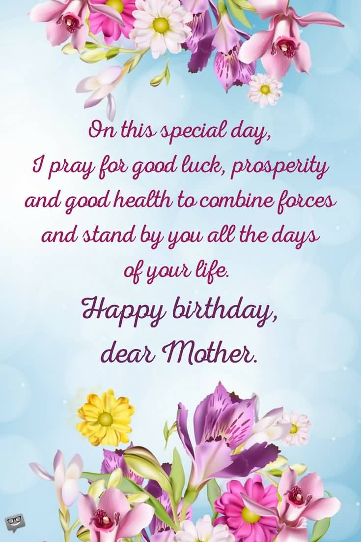 On This Special Day Mother Birthday Wishes On This Special Day Mother Birthday Wishes