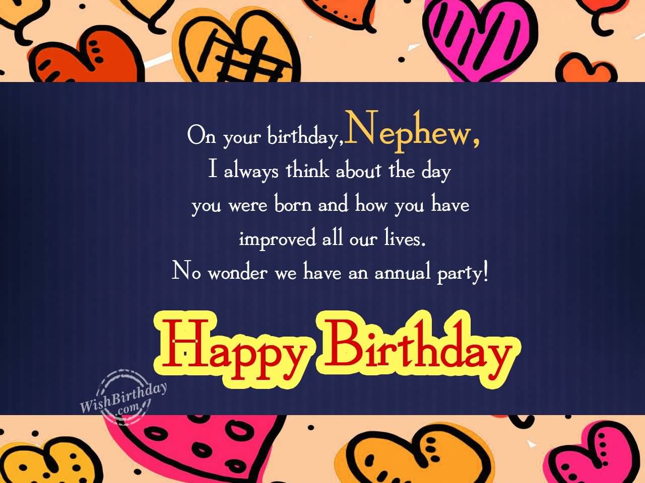 On Your Birthday Nephew Nephew Birthday Wishes On Your Birthday Nephew Nephew Birthday Wishes