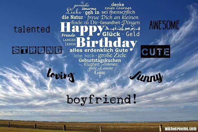 Talented Strong Loving Awesome Boyfriend Birthday Wishes Talented Strong Loving Awesome Boyfriend Birthday Wishes