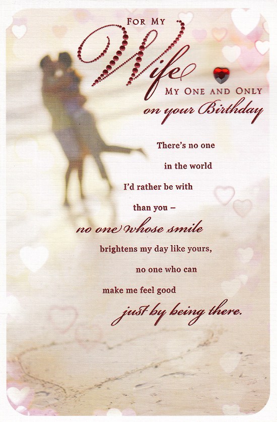 Theres No One In The World Wife Birthday Wishes Theres No One In The World Wife Birthday Wishes