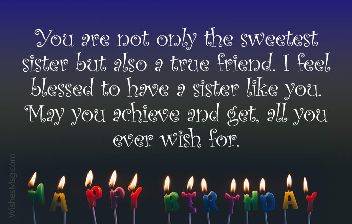 You Are Not Only The Sister Birthday Wishes You Are Not Only The Sister Birthday Wishes