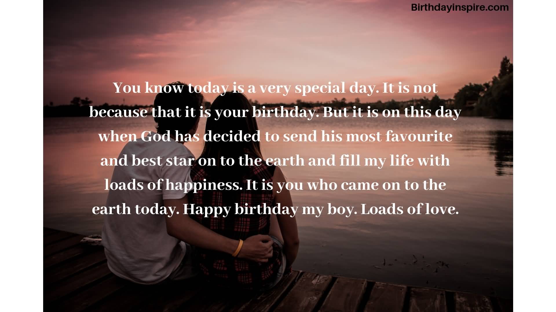 You Know Today Is A Special Boyfriend Birthday Wishes You Know Today Is A Special Boyfriend Birthday Wishes