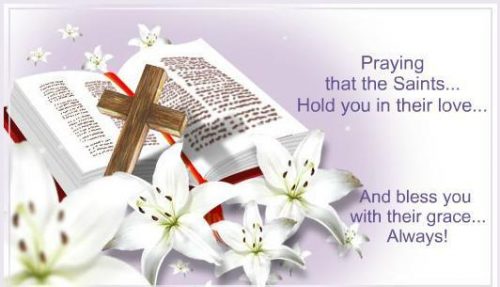 And Bless You With All Saints Day Wishes