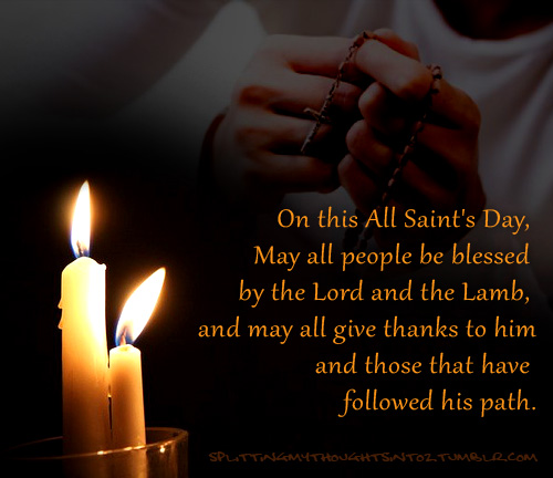 On This Blessed Day All Saints Day Wishes