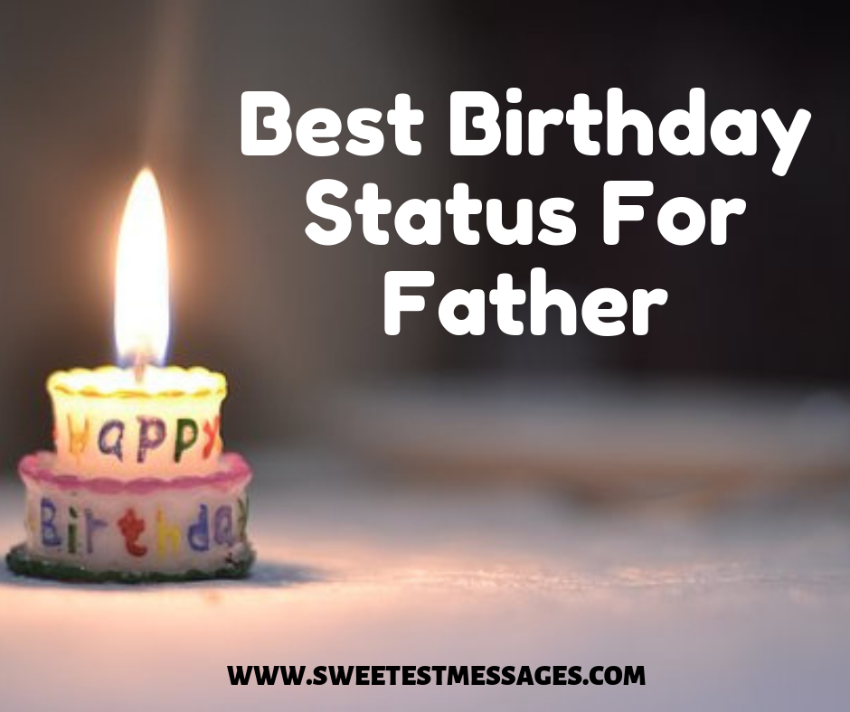 Best Birthday Status Happy Father Birthday Wishes