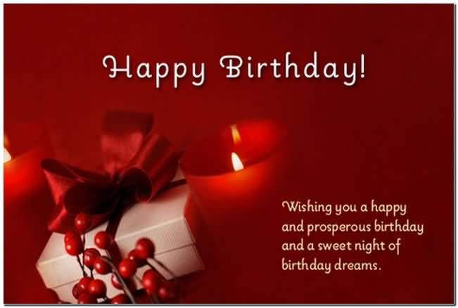Wishing You A Happy And Prosperous Birthday Girlfreind Birthday Wishes